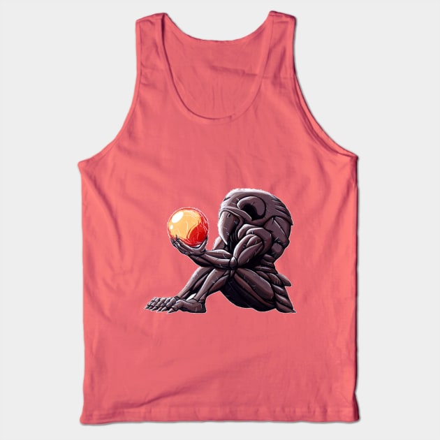 Chozo Statue Tank Top by AstroBunnies